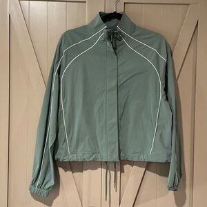 Elegant Sage Utility Jacket for Women